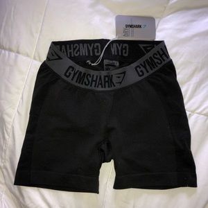 NWT Gymshark Flex Shorts- Black and Charcoal